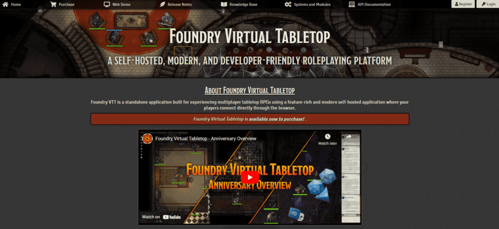 Foundry Screenshot
